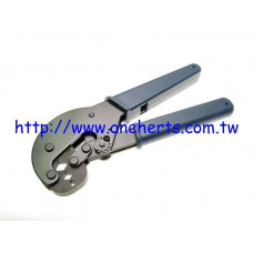 HT-H116E 六角鳳梨頭夾具 RJ113C2V 5C2V 7C2V 可調式 省力齒輪輔助搭鋁鳳梨 9” 經典六角同軸電纜 堅固耐用 有線電視 衛星電視 HT-116E鳳梨頭專用六角工具夾